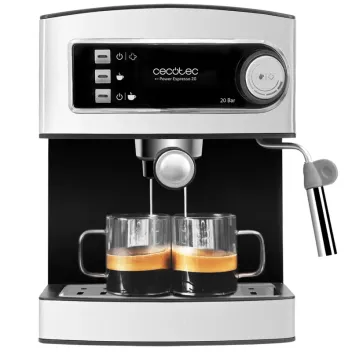 Cafetera espresso semiautomática Cecotec Power Espresso 20